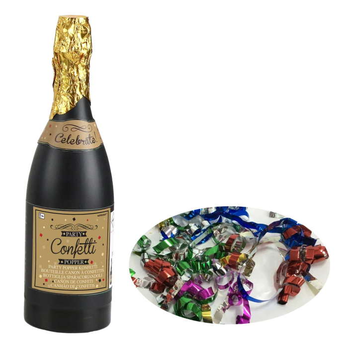 Champagne Bottle Confetti Cannon | Party Save Smile