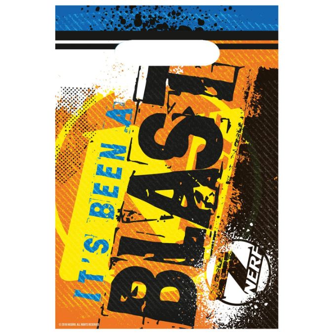 Nerf Party Bags Pack of 8 | Party Save Smile