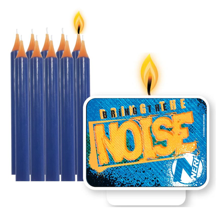 Nerf Candles - Perfect for Your Nerf Cake | Party Save Smile