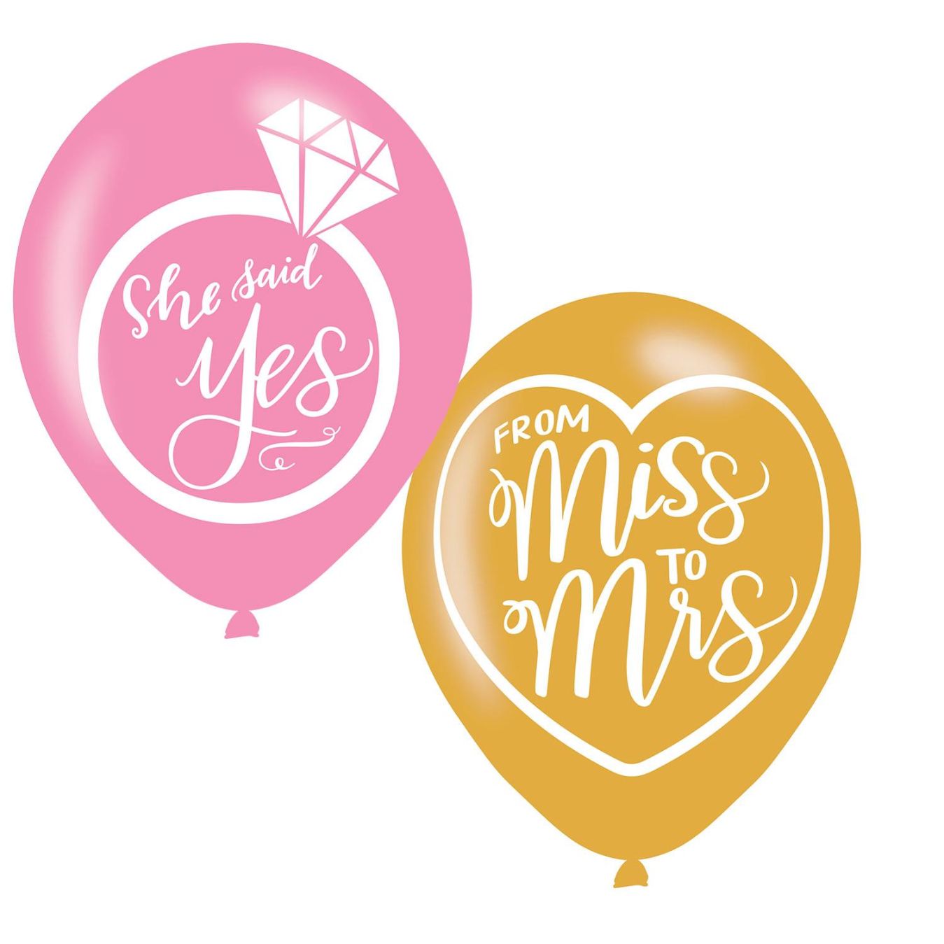 Mint to Be Hen Party & Engagement Latex Balloons Pack of 6 | Party Save Smile