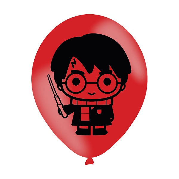Hogwarts Harry Potter Latex Balloons Pack of 6 | Party Save Smile