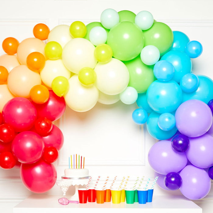 Multi Coloured Balloon Garland Kit | Party Save Smile