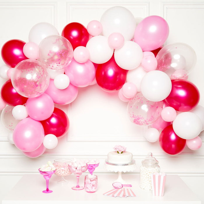 Pink Balloon Garland Kit | Party Save Smile