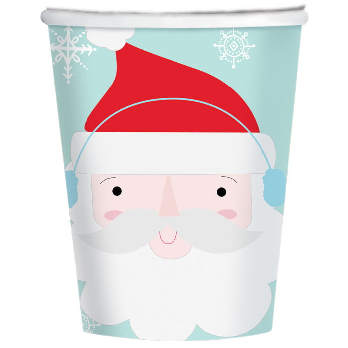 Christmas Friends Santa Elf Party Cups Pack of 8 | Party Save Smile