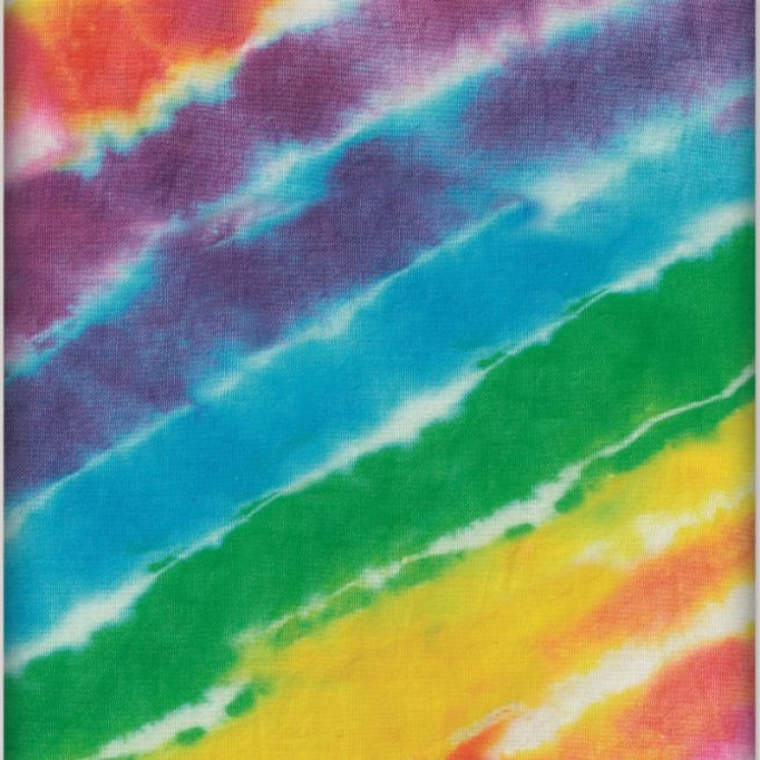Tie Dye Plastic Tablecover Tablecloth 137 x 213cm | Party Save Smile