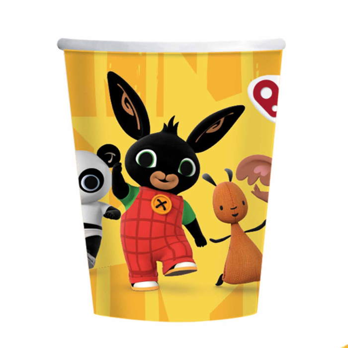 Bing Bunny Party Cups Pack of 8 | Party Save Smile