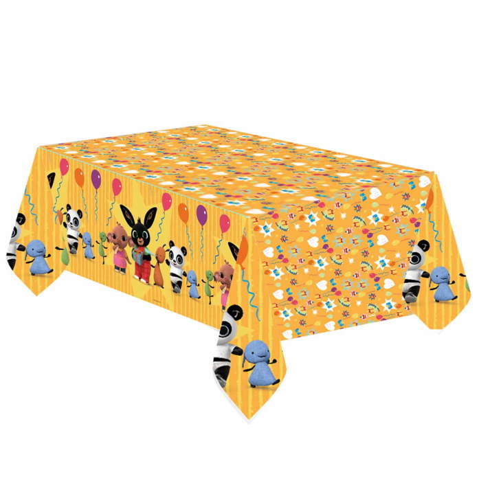 Bing Party Paper Table Cover Yellow | Party Save Smile