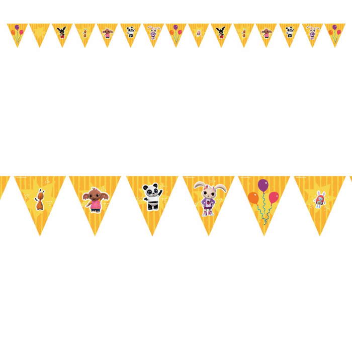 Bing Birthday Banner Yellow 3.3 metres | Party Save Smile