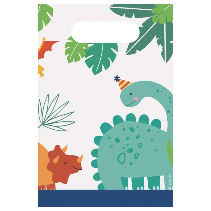 Dino Party Bags Pack of 8 | Party Save Smile