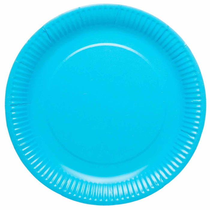 Forget Me Not Blue Plates Pack of 8 | Party Save Smile