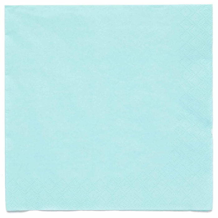 Duck Egg Blue Napkins Pack of 20 | Party Save Smile