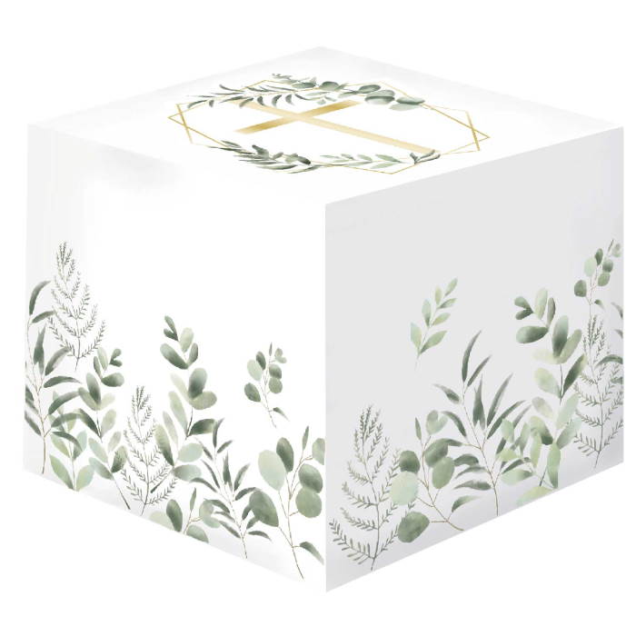 Floral Communion Favour Boxes Pack of 8 | Party Save Smile