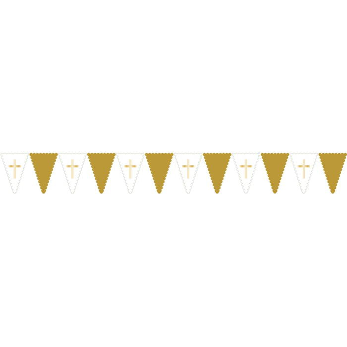 Holy Communion Bunting Flag Banner 2.75 Metres | Party Save Smile