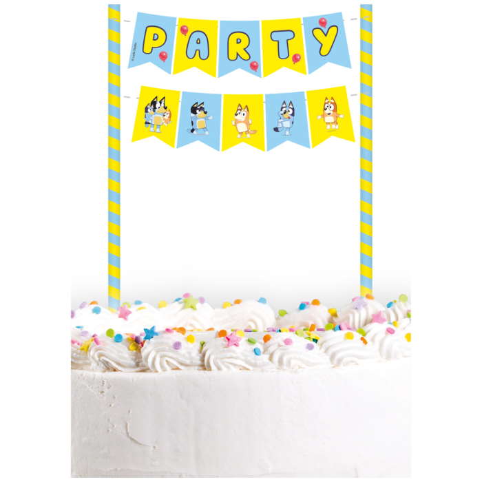 Bluey Party Cake Topper Bunting | Party Save Smile