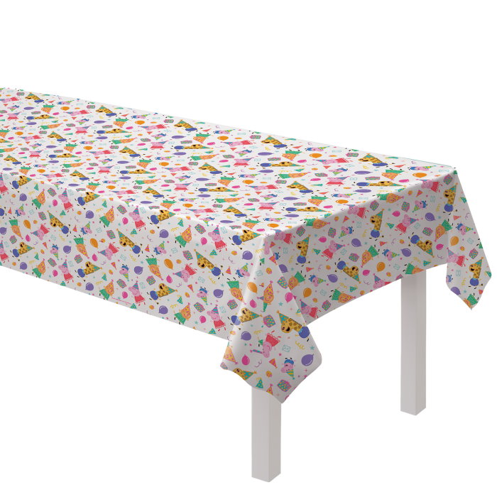 Peppa Pig Paper Table Cover 120 x 180cm | Party Save Smile