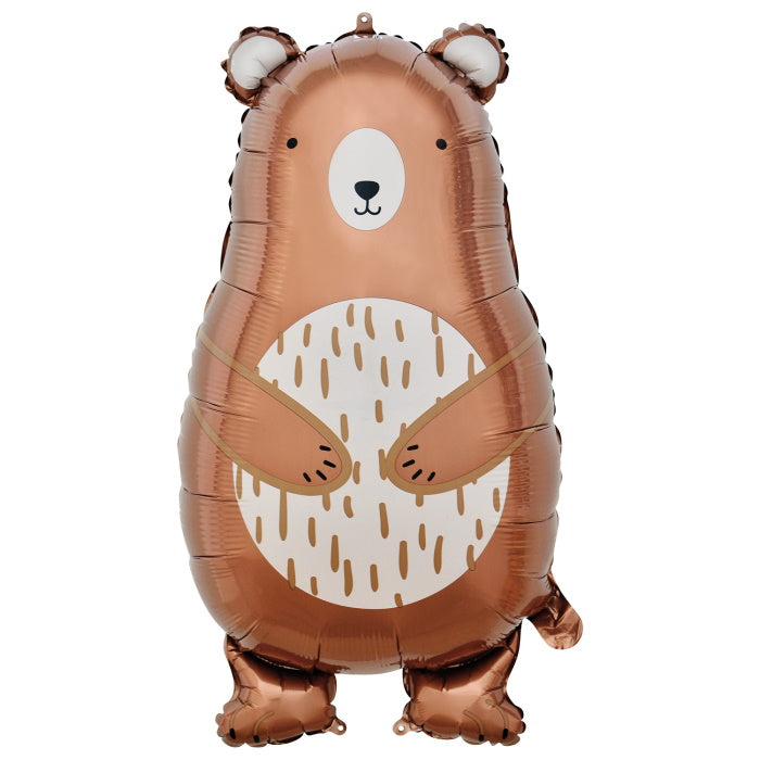 Bear Shaped Foil Balloon 25 inches | Party Save Smile
