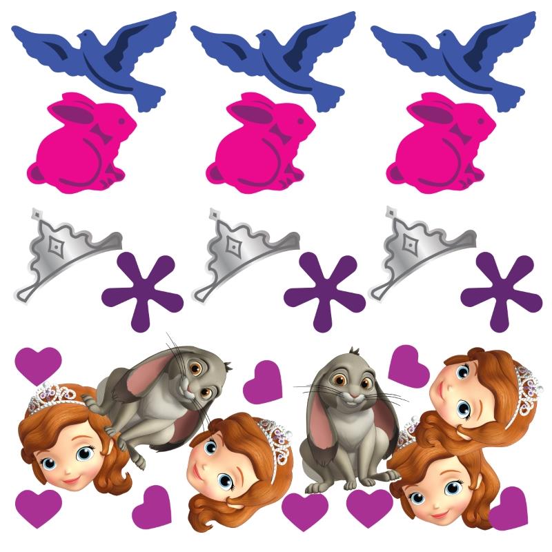 Sofia the First Party Table Confetti Decoration 34 Grams | Party Save Smile