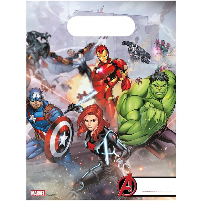 Mighty Avengers Party Bags Pack of 6 | Party Save Smile