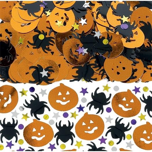 Halloween Confetti Pumpkins & Spiders 14 Grams | Party Save Smile