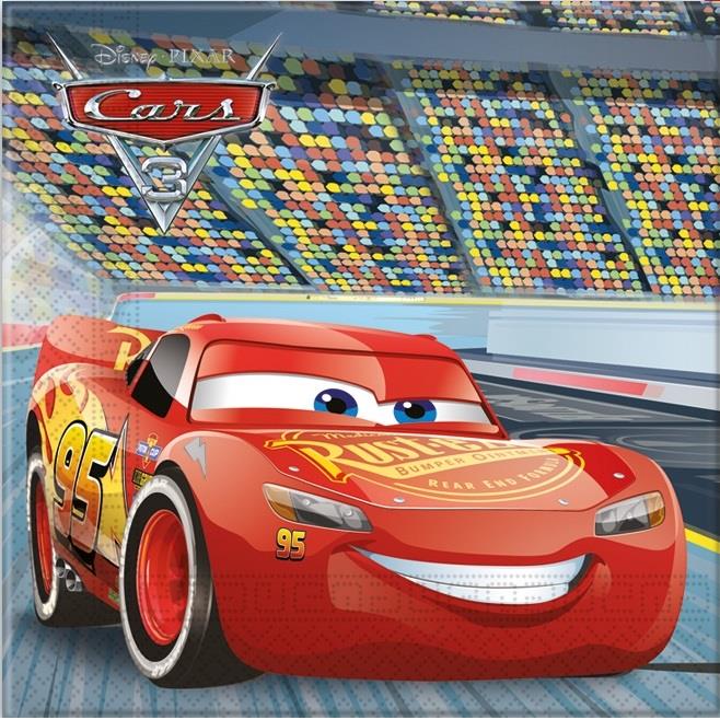 Disney Cars Napkins Pack of 20 | Party Save Smile