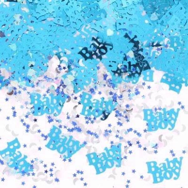 Blue Baby Boy Table Confetti 14 Grams | Party Save Smile