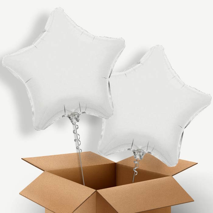 White Star Helium Balloon Two | Party Save Smile