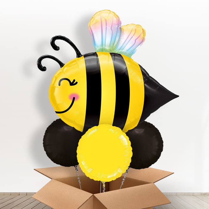 Bumble Bee Giant Helium Balloon in a Box Gift