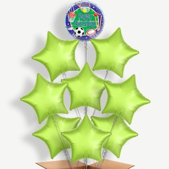 Sports Themed Helium Balloon Bundle | Party Save Smile