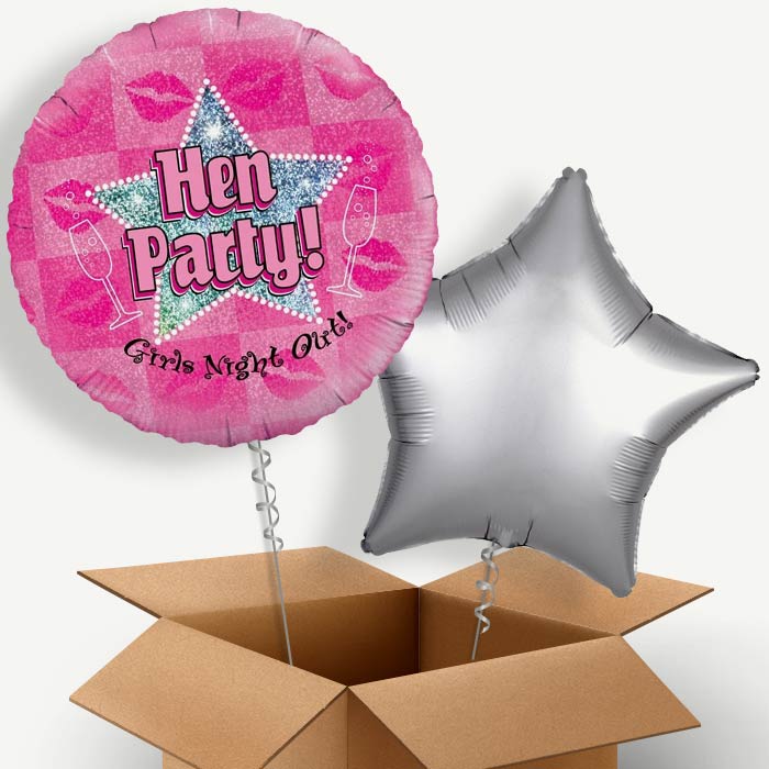 Hen Party (Night Out) Helium Balloon Pair | Party Save Smile