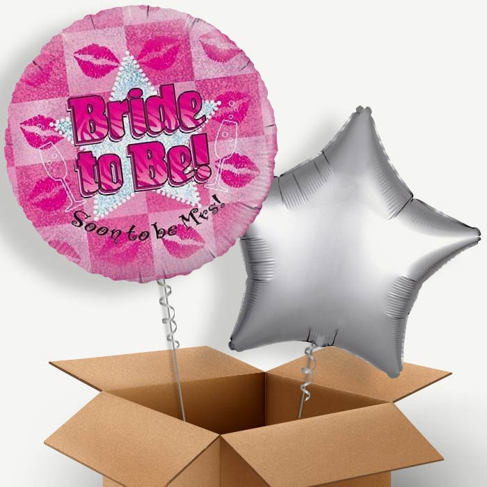 Bride to Be (Mrs) Helium Balloon Duo | Party Save Smile