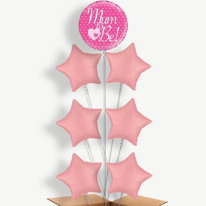 Mum to Be Baby Shower Helium Balloon Arrangement | Party Save Smile