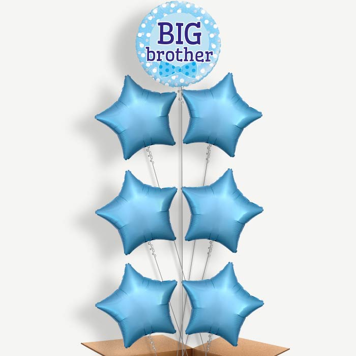 Big Brother Balloon Arrangement Inflated with Helium | Party Save Smile