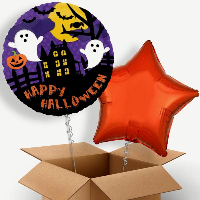 Halloween (Bat) Helium Balloon Duo | Party Save Smile