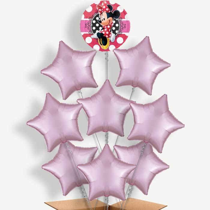 Minnie Mouse Polka Dots Helium Balloon Bundle | Party Save Smile
