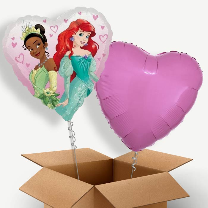 Disney Princess Dream Big Heart Helium Balloon Duo | Party Save Smile