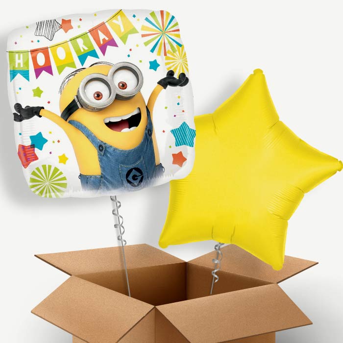 Hooray Helium Balloon Pair | Party Save Smile