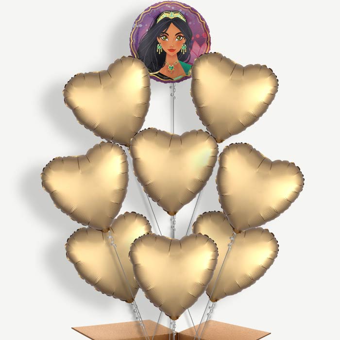 Aladdin Balloon Bundle Inflated with Helium | Party Save Smile
