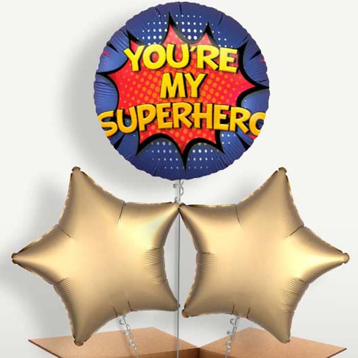 You're my Superhero Helium Bunch of Balloons | Party Save Smile