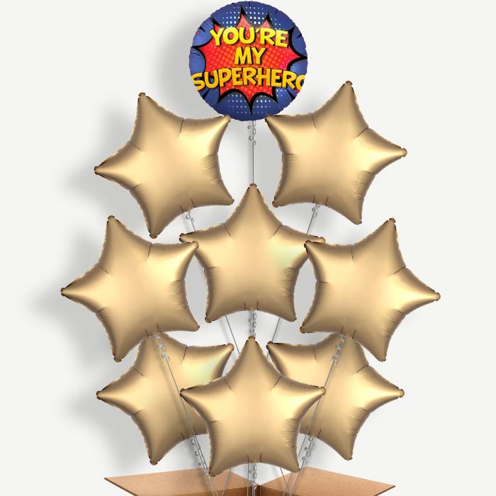 You're my Superhero Helium Balloon Bundle | Party Save Smile