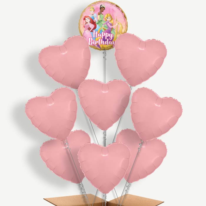 Disney Princess Birthday Helium Balloon Bundle | Party Save Smile