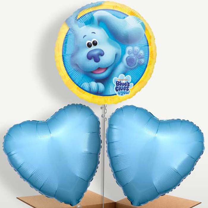 Blues Clues Bunch of Balloons inflated with Helium | Party Save Smile