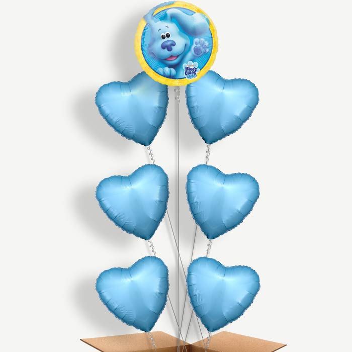 Blues Clues Balloon Arrangement Inflated with Helium | Party Save Smile