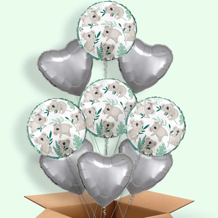 Koala Helium Balloon in a Box - 9 Balloon | Party Save Smile