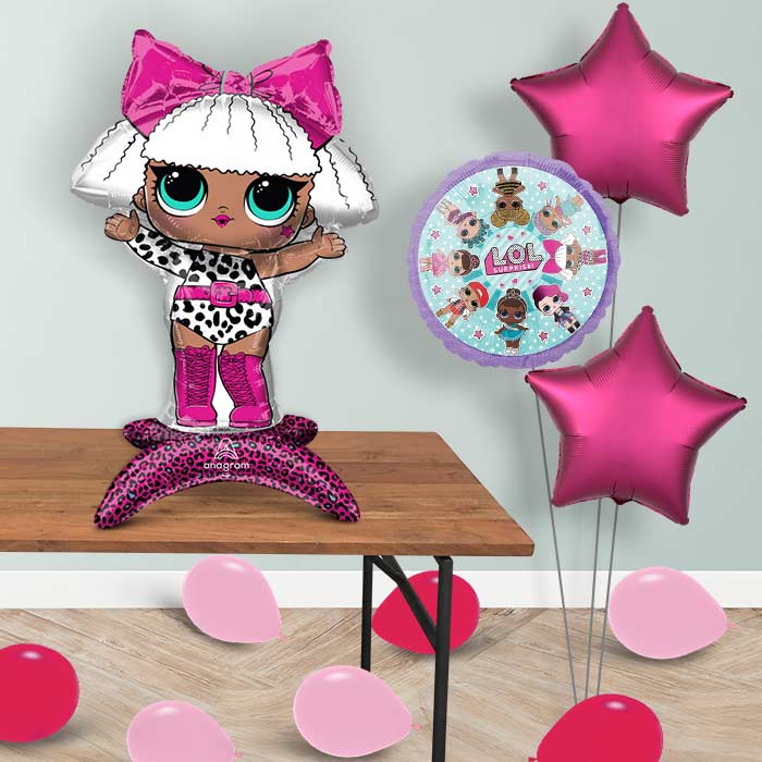 Lol Surprise Sitter Balloon Package Delivered - Sitter Package | Party Save Smile