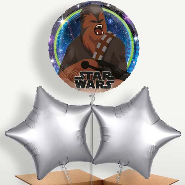 Star Wars Chewbacca Helium Bunch of Balloons | Party Save Smile