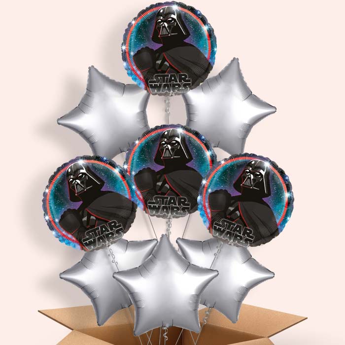 Darth Vader Helium Balloon in a Box - 9 Balloon | Party Save Smile