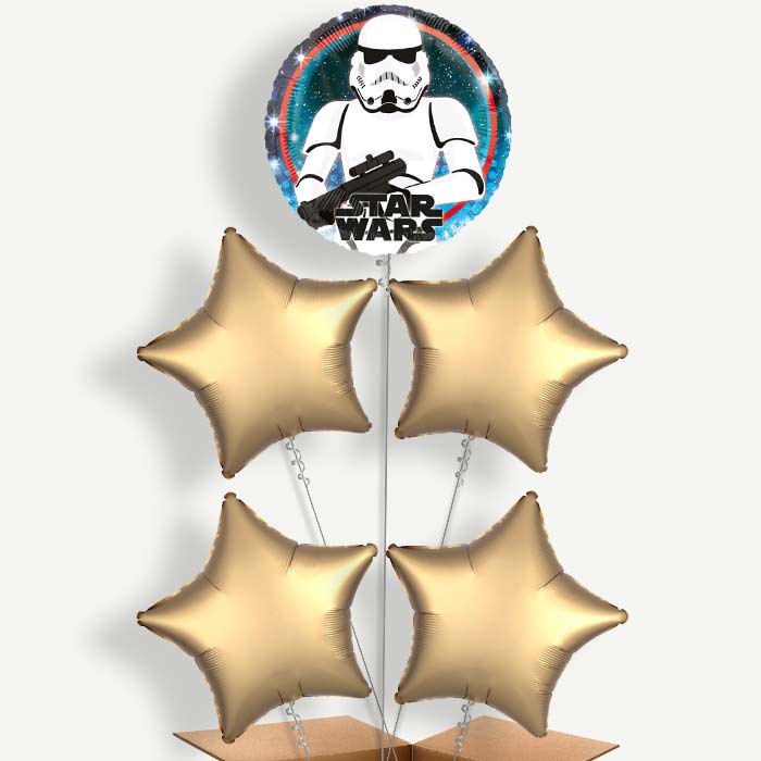 Storm Trooper Helium Balloon Cluster | Party Save Smile