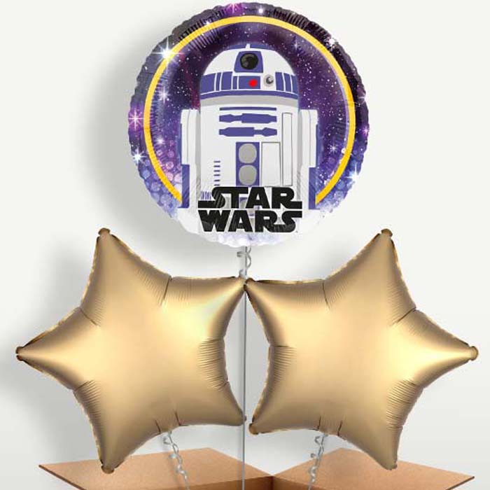 Star Wars R2D2 Helium Bunch of Balloons | Party Save Smile