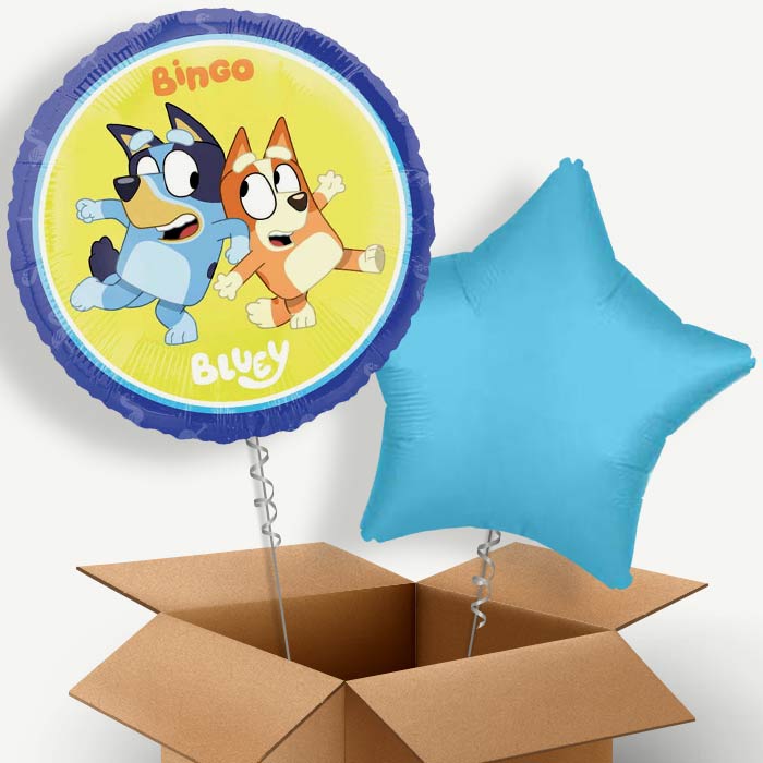 Bingo and Bluey Helium Balloon Two | Party Save Smile
