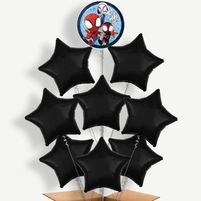 Spidey & Ghost Helium Balloon Bundle | Party Save Smile